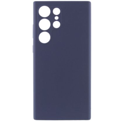 Чохол-накладка Silicone Case Full Camera Samsung S928 S24 Ultra Navy Blue