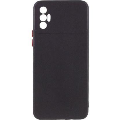 Чохол-накладка Silicone Case Full Camera Tecno Spark 8P Black