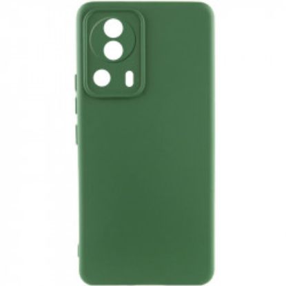 Чохол-накладка Silicone Case Full Camera Xiaomi 13 Lite Dark Green