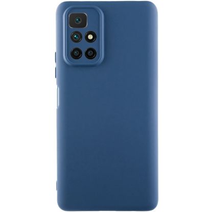 Чохол-накладка Silicone Case Full Camera Xiaomi Redmi 10 Navy Blue