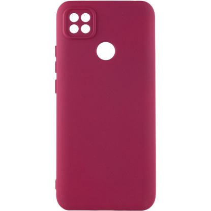 Чохол-накладка Silicone Case Full Camera Xiaomi Redmi 10C Marsala