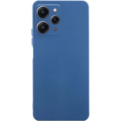 Чохол-накладка Silicone Case Full Camera Xiaomi Redmi 12 Navy Blue