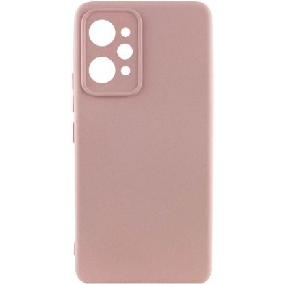 Чохол-накладка Silicone Case Full Camera Xiaomi Redmi 12 Pink Sand
