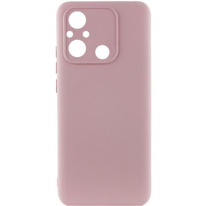 Чохол-накладка Silicone Case Full Camera Xiaomi Redmi 12C Pink Sand