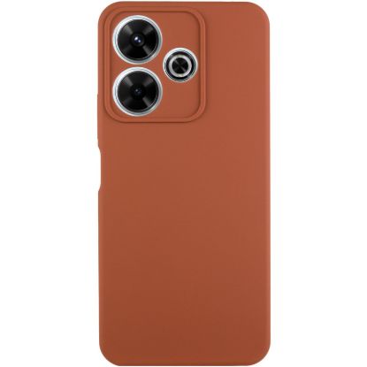 Чохол-накладка Silicone Case Full Camera Xiaomi Redmi 13 4G Brown