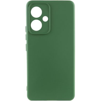 Чохол-накладка Silicone Case Full Camera Xiaomi Redmi 13 4G Dark Green