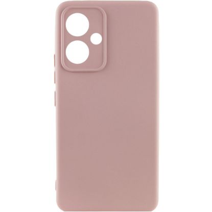 Чохол-накладка Silicone Case Full Camera Xiaomi Redmi 13 4G Pink Sand
