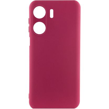 Чохол-накладка Silicone Case Full Camera Xiaomi Redmi 13C Marsala