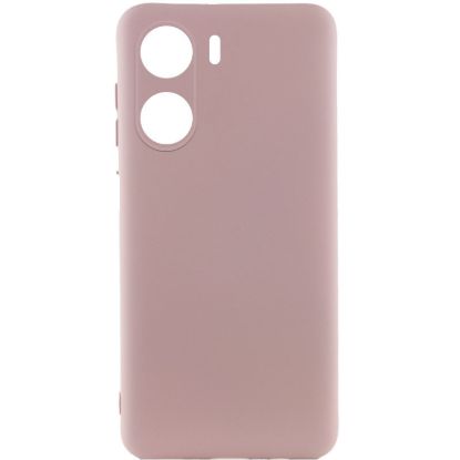Чохол-накладка Silicone Case Full Camera Xiaomi Redmi 13C Pink Sand
