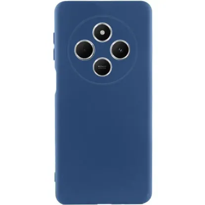 Чохол-накладка Silicone Case Full Camera Xiaomi Redmi 14C Linen Blue