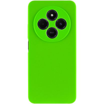 Чохол-накладка Silicone Case Full Camera Xiaomi Redmi 14C Neon Green