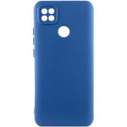 Чохол-накладка Silicone Case Full Camera Xiaomi Redmi 9C / 10A Navy Blue