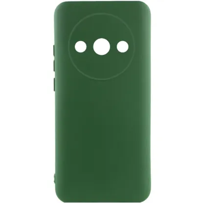 Чохол-накладка Silicone Case Full Camera Xiaomi Redmi A3 Dark Green