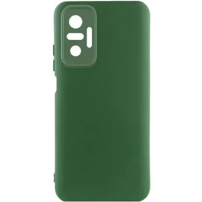 Чохол-накладка Silicone Case Full Camera Xiaomi Redmi Note 10 Pro / 10 Pro Max Dark Green