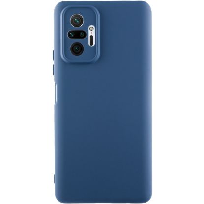 Чохол-накладка Silicone Case Full Camera Xiaomi Redmi Note 10 Pro / 10 Pro Max Navy Blue