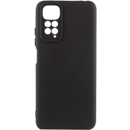 Чохол-накладка Silicone Case Full Camera Xiaomi Redmi Note 11 / 11S Black
