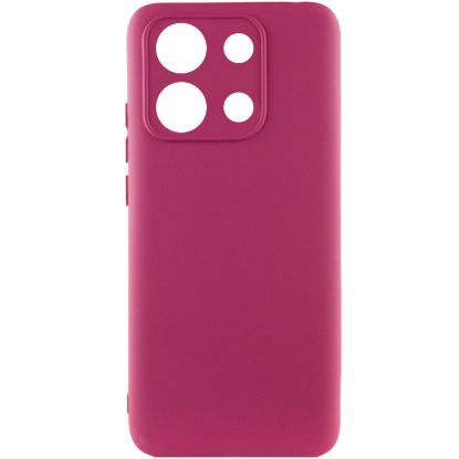 Чохол-накладка Silicone Case Full Camera Xiaomi Redmi Note 13 4G Marsala
