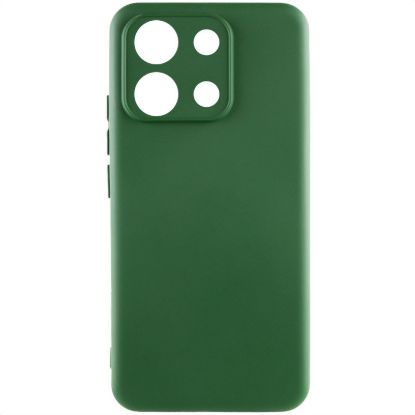 Чохол-накладка Silicone Case Full Camera Xiaomi Redmi Note 13 Pro 4G Dark Green