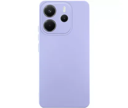 Чохол-накладка Silicone Case Full Camera Xiaomi Redmi Note 14 4G Lavender