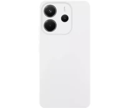 Чохол-накладка Silicone Case Full Camera Xiaomi Redmi Note 14 4G White
