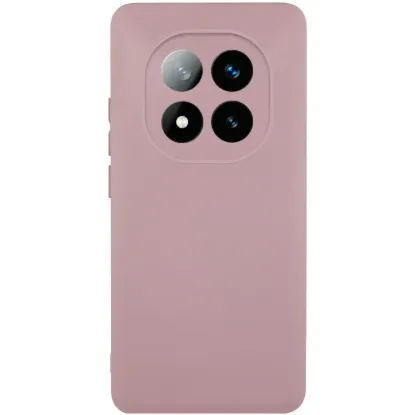 Чохол-накладка Silicone Case Full Camera Xiaomi Redmi Note 14 Pro 4G Pink Sand