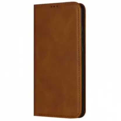 Чохол-фліп Leather Fold Xiaomi Redmi 14C Brown