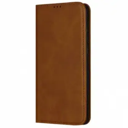 Чохол-фліп Leather Fold Xiaomi Redmi Note 13 4G Brown
