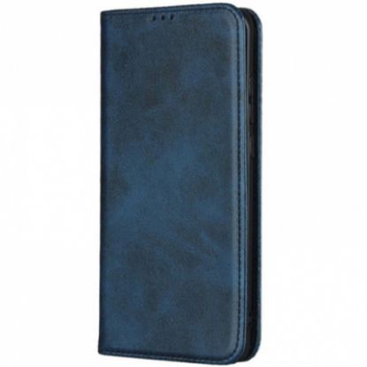 Чохол-фліп Leather Fold Xiaomi Redmi Note 14 5G Dark Blue