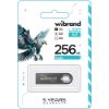 USB накопичувачі Wibrand 256Gb Eagle Grey