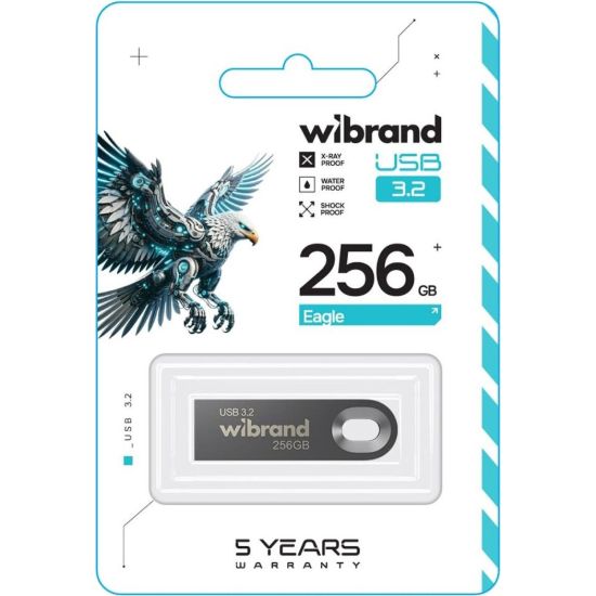 USB накопичувачі Wibrand 256Gb Eagle Grey