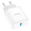 Зарядка 220V HOCO C104A PD20W/1xType-C White