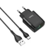 Зарядка 220V HOCO C72Q 18W 1USB QC3.0 Black