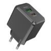 Зарядка 220V HOCO CS14A PD20W/QC3.0/1xUSB/1xType-C Black