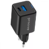 Зарядка 220V Proove Pocket Gan Type-C 25W Black
