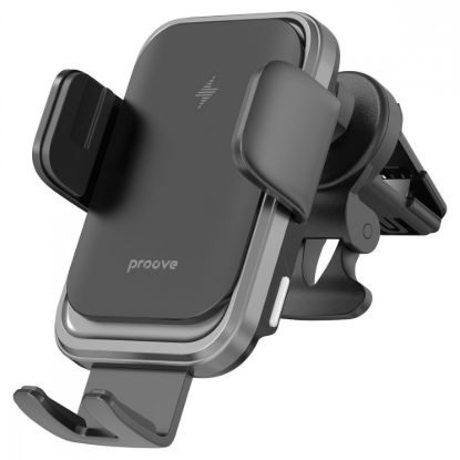 Автотримачі Proove Nitro Charge 15W Black