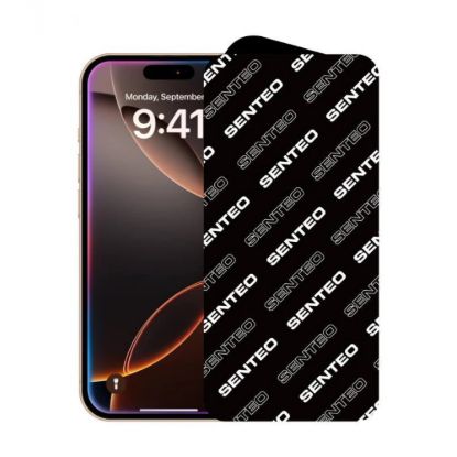 Захисне скло Senteo iPhone 15 Pro Black