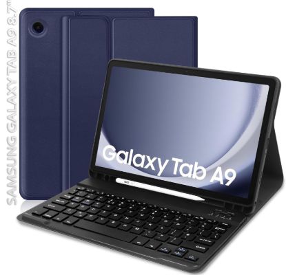 Чохол під планшет BeCover Samsung Galaxy Tab A9 X115 з бездротовою клавіатурою Black