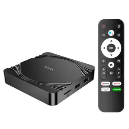 Ресівер ефірний цифровий Hoco Navio WiFi HD TV box DQ10 Plus Black