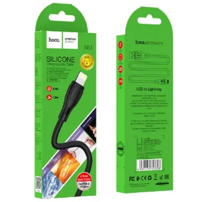 Кабелі HOCO X21 Plus Type-C 3.0A 1.0m Black White