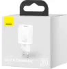 Зарядка 220V HOCO C162A PD40W 1USB-C White