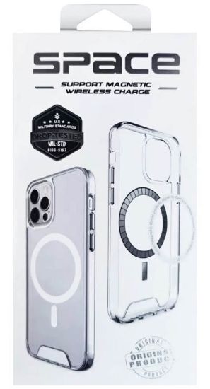 Чохли iPhone Space Collection iPhone 15 MagSafe Transparent