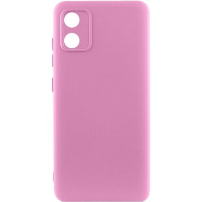 Чохол-накладка Silicone Case Full Camera Motorola G24 Pink