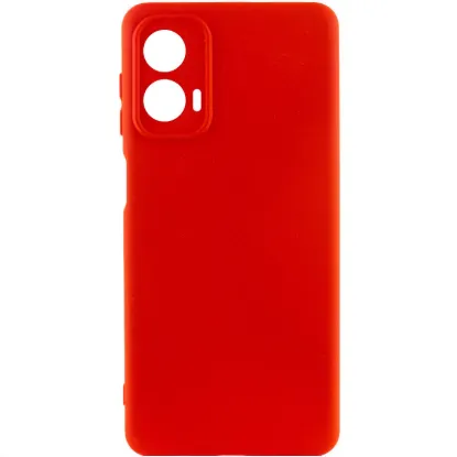 Чохол-накладка Silicone Case Full Camera Motorola G24 Red