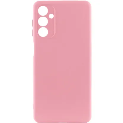 Чохол-накладка Silicone Case Full Camera Samsung A047 A04S Pink