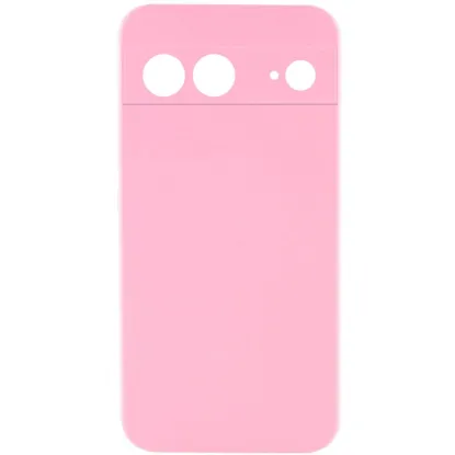 Чохол-накладка Silicone Case Full Camera Samsung A05 A055 Pink