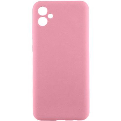 Чохол-накладка Silicone Case Full Camera Samsung A065 A06 Pink