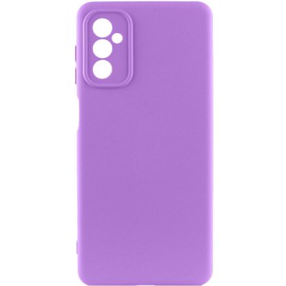 Чохол-накладка Silicone Case Full Camera Samsung A145 A14 4G Purple