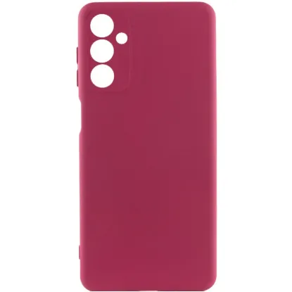 Чохол-накладка Silicone Case Full Camera Samsung A245 A24 Pink