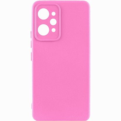 Чохол-накладка Silicone Case Full Camera Xiaomi Redmi 12 Pink