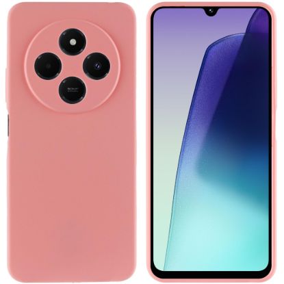 Чохол-накладка Silicone Case Full Camera Xiaomi Redmi 14C Pink